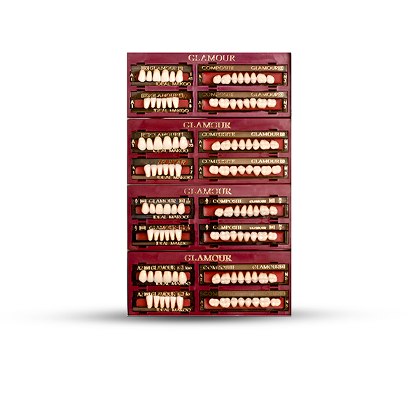 دندان مصنوعی glamour رنگ A3 دندان مصنوعی glamour رنگ A3 - تجهیزات دندانپزشکی دیجی سرنگ پلاس - ابزار دندانپزشکی