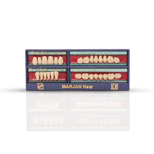 دندان مصنوعی marjan new رنگ A3 دندان مصنوعی marjan new رنگ A3 - تجهیزات دندانپزشکی دیجی سرنگ پلاس - ابزار دندانپزشکی