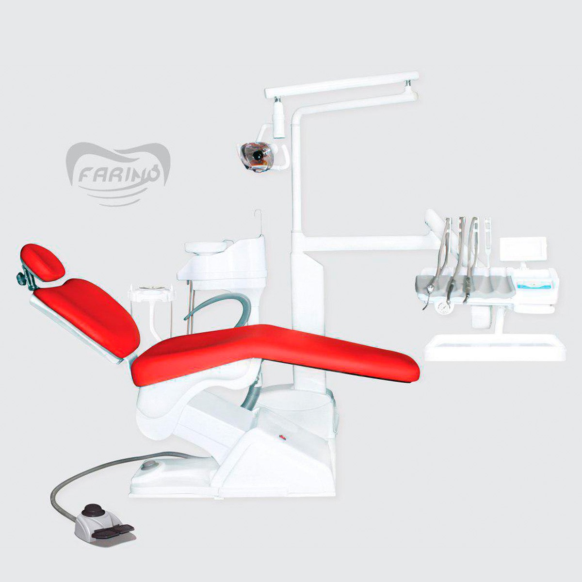 یونیت صندلی شلنگ از بالا فارینو FARINO - یونیت دندانپزشکی فارینو Farino