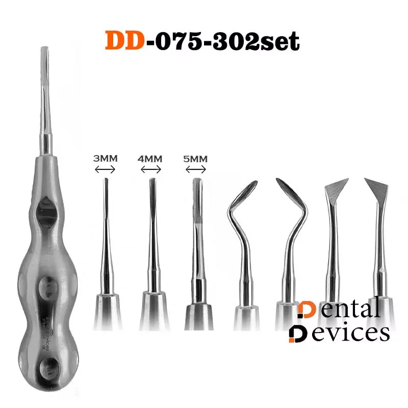 ست الواتور ارگوتاچ ۷ عددی برند Dental Device ست الواتور ارگوتاچ ۷ عددی برند Dental Device