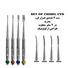 ست چیزل کرو کاریزما - خرید ست چیزل کرو کاریزما قیمت کیفیت عالی - ست 4 عددی چیزل