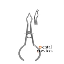 فورسپس رابردم دوخم برند Dental Devices - ابزار دندانپزشکی, فورسپس رابردم, فورسپس کلمپ, فورسپس رابردم دوخم, تجهیزات دندانپزشکی
