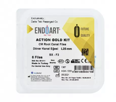 فایل روتاری اندوآرت مدل گلد اکشن ENDOART Action فایل روتاری اندوآرت مدل گلد اکشن ENDOART Action