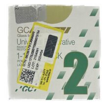 گلاس آینومر ترمیمی جی سی مدل سلف کیور GC Fuji II LC Gold Label