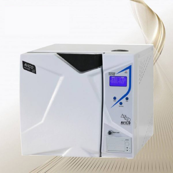 اتوکلاو دندانپزشکی 18 لیتری کلاس B آویکو AVICO مدل بوستر Booster اتوکلاو دندانپزشکی 18 لیتری کلاس B آویکو AVICO مدل بوستر Booster