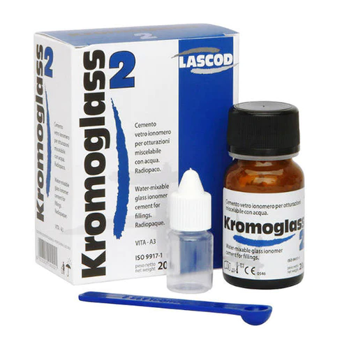 گلاس آینومر لاسکود لوتینگ Lascod Kromo glass 3 گلاس آینومر لاسکود لوتینگ Lascod Kromo glass 3