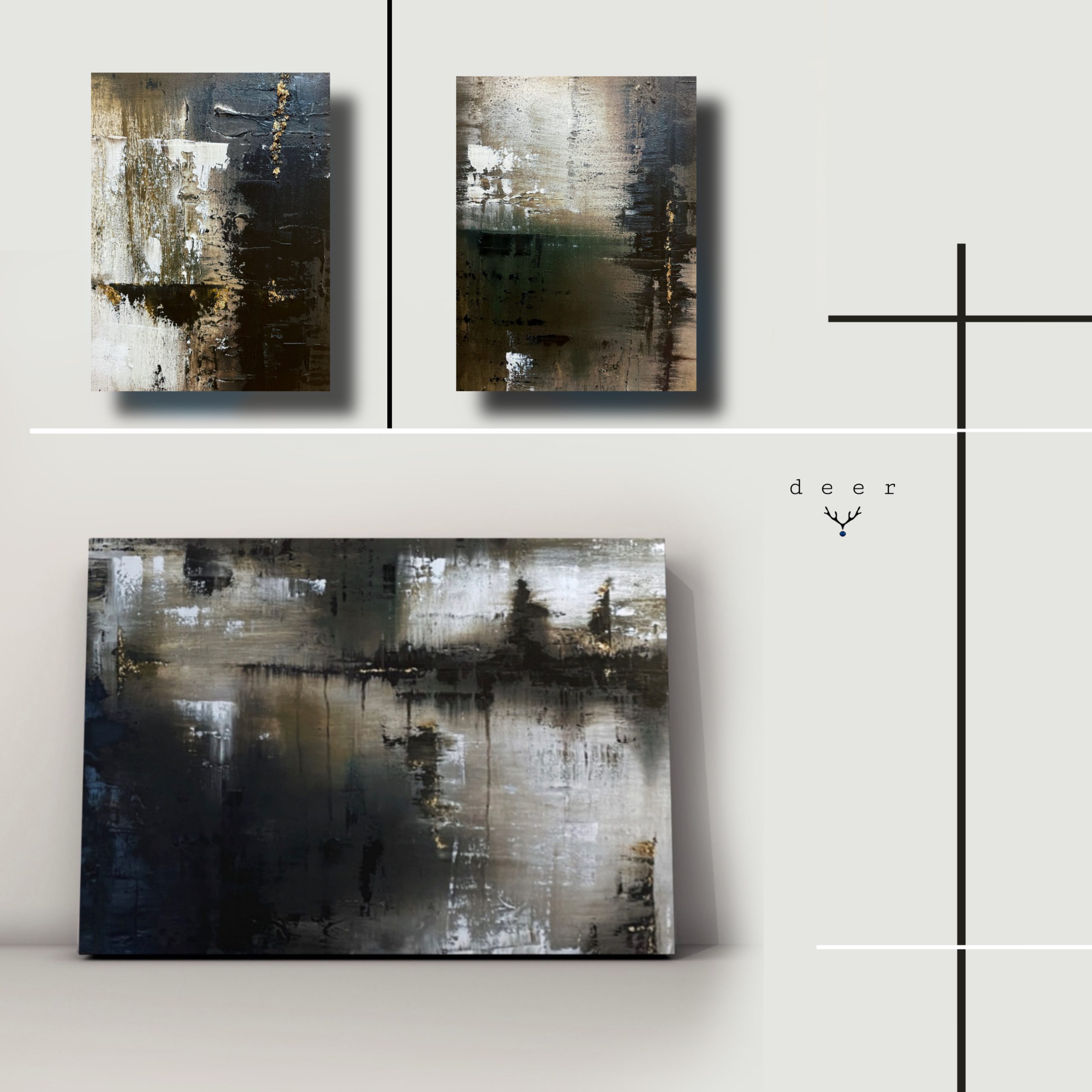 تابلو نقاشی دکوراتیو کد 0007