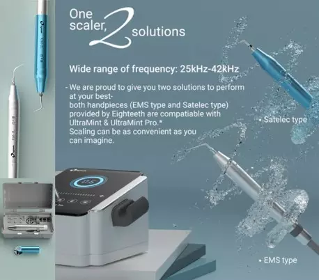 جرمگیری اولتراسونیک نوری Eighteeth - UltraMint Pro جرمگیری اولتراسونیک نوری Eighteeth - UltraMint Pro