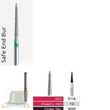 فرز الماسی دسته نقره ای 857 – Safe END (جهت استفاده توربین) BTM