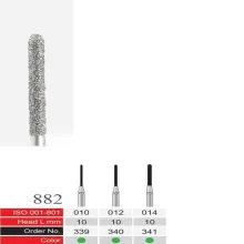 فرز الماسی دسته نقره ای BTM مدل Cylinder End Round 882