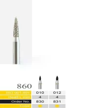 فرز توربین الماسی دسته نقره ای (پالیش کامپوزیت) Flame – 860 BTM