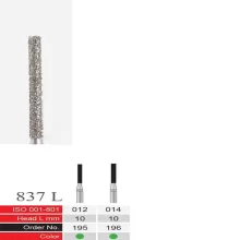 فرز الماسی دسته نقره ای BTM مدل Cylinder L 837L