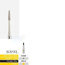 فرز توربین الماسی دسته نقره ای (پالیش کامپوزیت) Flame – 889L BTM