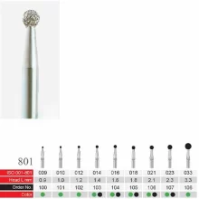 فرز الماسی دسته نقره ای BTM مدل Round 801