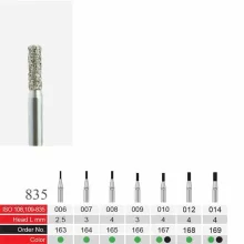 فرز الماسی دسته نقره ای BTM مدل Cylinder 835