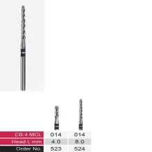 فرز توربین جهت برش روکش و فلز VerDent مدل CB4MCL