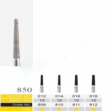 فرز توربین الماسی دسته نقره ای (پالیش کامپوزیت) Tapered Round– 850 BTM