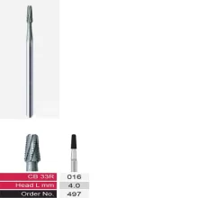 فرز جراحی کارباید دسته 19mm (جهت استفاده هند پیس) CB33R – VerDent