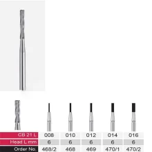 فرز کارباید دسته 19mm (جهت استفاده توربین) CB21– VerDent