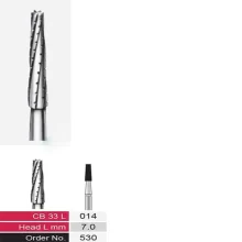 فرز کارباید دسته -25mm (جهت استفاده توربین) CB33L– VerDent