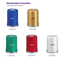 جای پنبه فنردار آلومینیومی رنگی فالکن Falcon