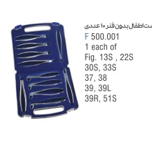 ست فورسپس اطفال بدون فنر 10 عددی فالکن