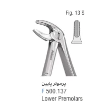 فورسپس پرمولر پایین فالکن Fig:13S