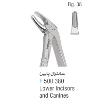 فورسپس سانترال پایین فالکن Fig:38