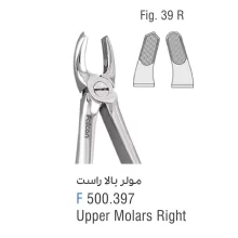 فورسپس مولر بالا راست فالکن Fig:39R