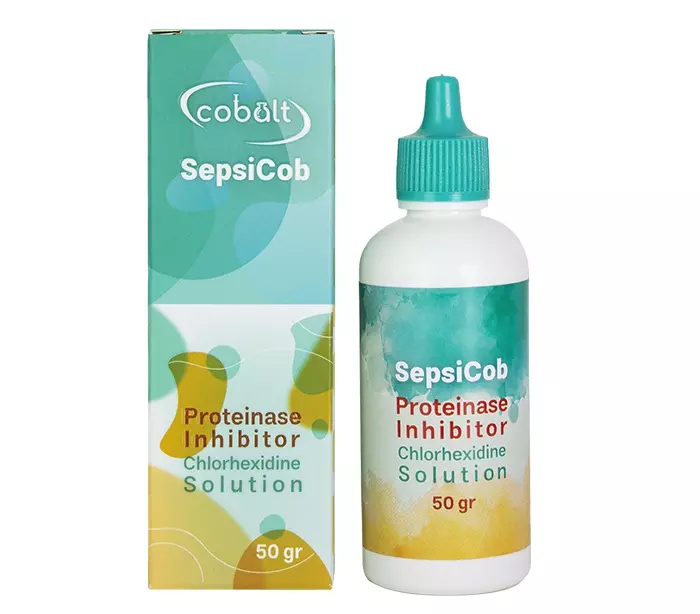 محلول کلروهگزیدین 2% ترمیمی کبالت Cobalt - SepsiCob
