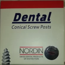 پین داخل کانال دندان آسورت برند نوردین سوئیس - برنجی