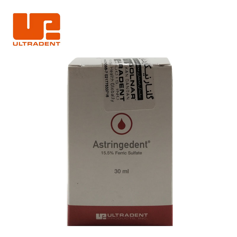 محلول هموستات آستری جیدنت الترادنت | Ultradent Ferric Sulfate Solution Astrigident محلول هموستات آستری جیدنت الترادنت | Ultradent Ferric Sulfate Solution Astrigident