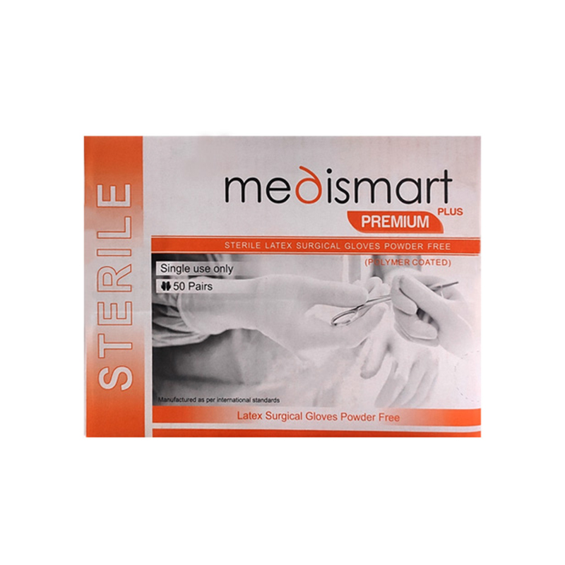 دستکش جراحی بدون پودر مدی اسمارت Medismart دستکش جراحی بدون پودر مدی اسمارت Medismart