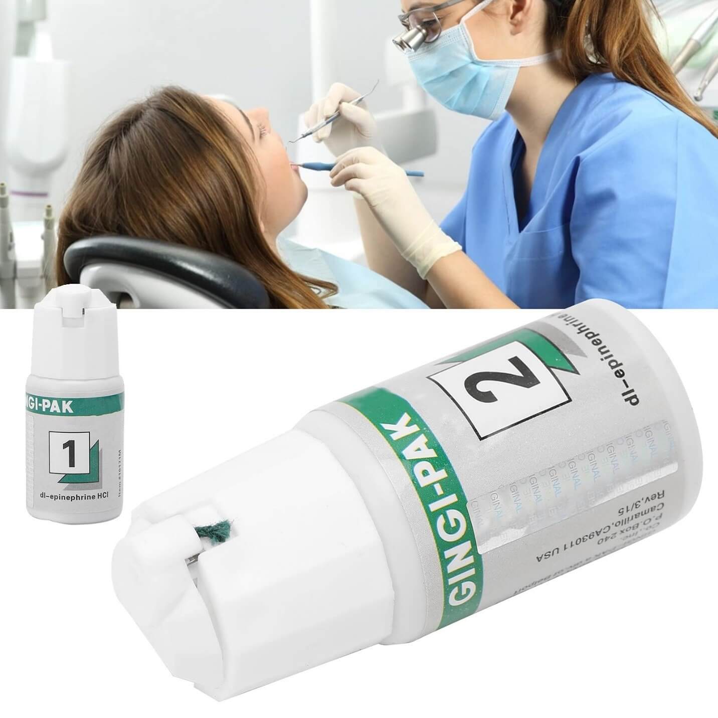 نخ زیر لثه جینجی پک Gingi-pak نخ زیر لثه جینجی پک Gingi-pak