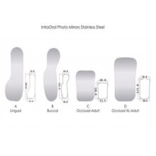 آینه فوتوگرافی یک طرفه (ست چهار عددی)