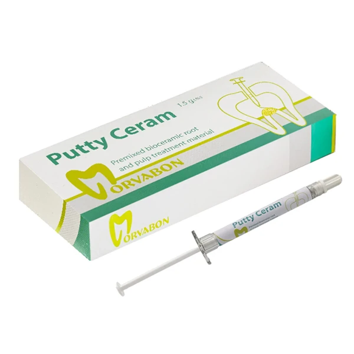 خمیر بایوسرامیک مروابن | Morvabon Putty Ceram