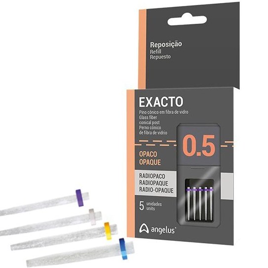 پست گلاس فایبر نوری داخل کانال آنجلوس | Angelus Exacto Ivory Refill پست گلاس فایبر نوری داخل کانال آنجلوس | Angelus Exacto Ivory Refill