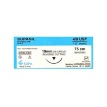نخ بخیه 4/0 سیلک 75 سانتی متر سوپاسیل