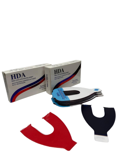 کاغذ آرتیکلاتور نعل اسبی دورنگ (کاغذ کاربن) HDA کاغذ آرتیکلاتور نعل اسبی دورنگ (کاغذ کاربن) HDA