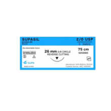 نخ بخیه 2/0 سیلک 75 سانتی متر سوپاسیل