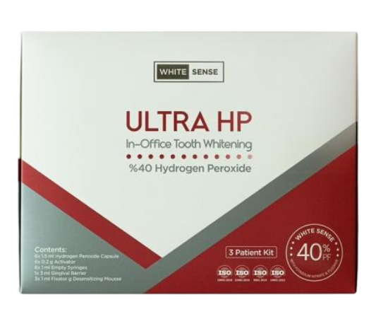 کیت بلیچینگ مطبی سه بیمار 40% White Sense Ultra HP کیت بیلیچینگ آفیس (مطبی) 3 بیمار White Sense Ultra HP کیت بلیچینگ مطبی سه بیمار 40% White Sense Ultra HP کیت بیلیچینگ آفیس (مطبی) 3 بیمار White Sense Ultra HP