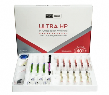 کیت بلیچینگ مطبی سه بیمار 40% White Sense Ultra HP کیت بیلیچینگ آفیس (مطبی) 3 بیمار White Sense Ultra HP کیت بلیچینگ مطبی سه بیمار 40% White Sense Ultra HP کیت بیلیچینگ آفیس (مطبی) 3 بیمار White Sense Ultra HP