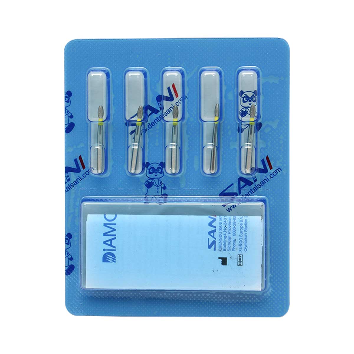 فرز الماسی مدل تخم مرغی توربین | Dental Diamond Burs Egg 833 فرز الماسی مدل تخم مرغی توربین | Dental Diamond Burs Egg 833