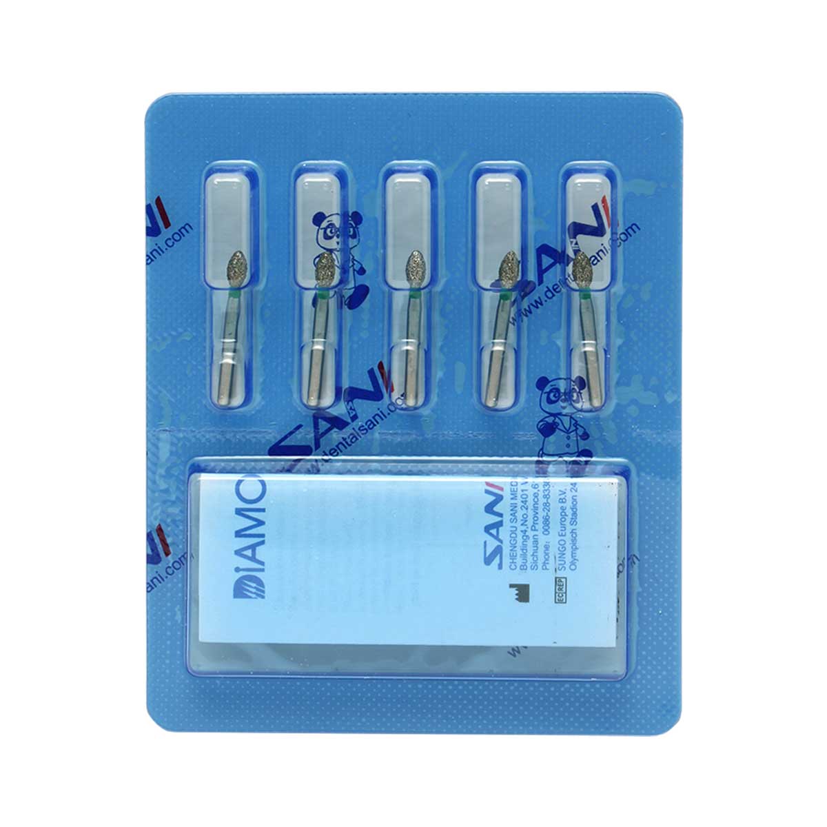 فرز الماسی مدل تخم مرغی توربین | Dental Diamond Burs Egg 833 فرز الماسی مدل تخم مرغی توربین | Dental Diamond Burs Egg 833