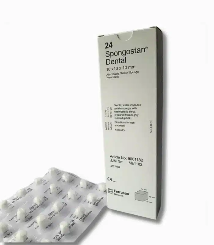 فوم ژل تامپ هموسپون – Spongostan Dental فوم ژل تامپ هموسپون – Spongostan Dental