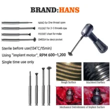 کیت براش تیتانیومی ( ساخت کره )