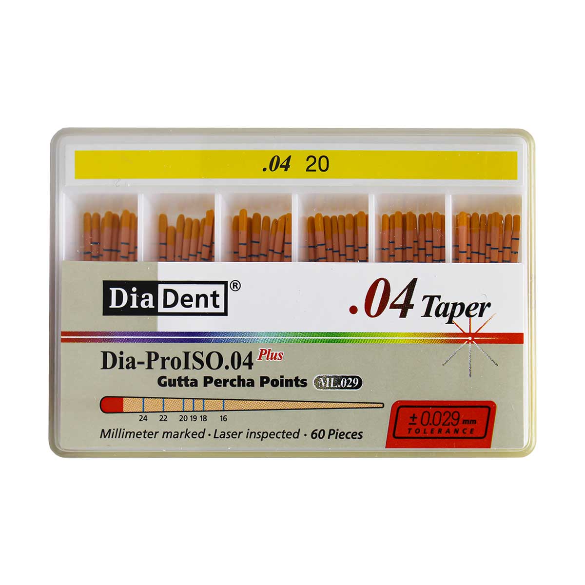 کن گوتا پرکا مدرج تیپر 4% Dia Dent - گوتا پرکا مدرج تیپر 4% برند دیادنت - خرید و قیمت کن گوتا پرکا مدرج تیپر 4 درصد - Gutta Percha Points کن گوتا پرکا مدرج تیپر 4% Dia Dent - گوتا پرکا مدرج تیپر 4% برند دیادنت - خرید و قیمت کن گوتا پرکا مدرج تیپر 4 درصد - Gutta Percha Points