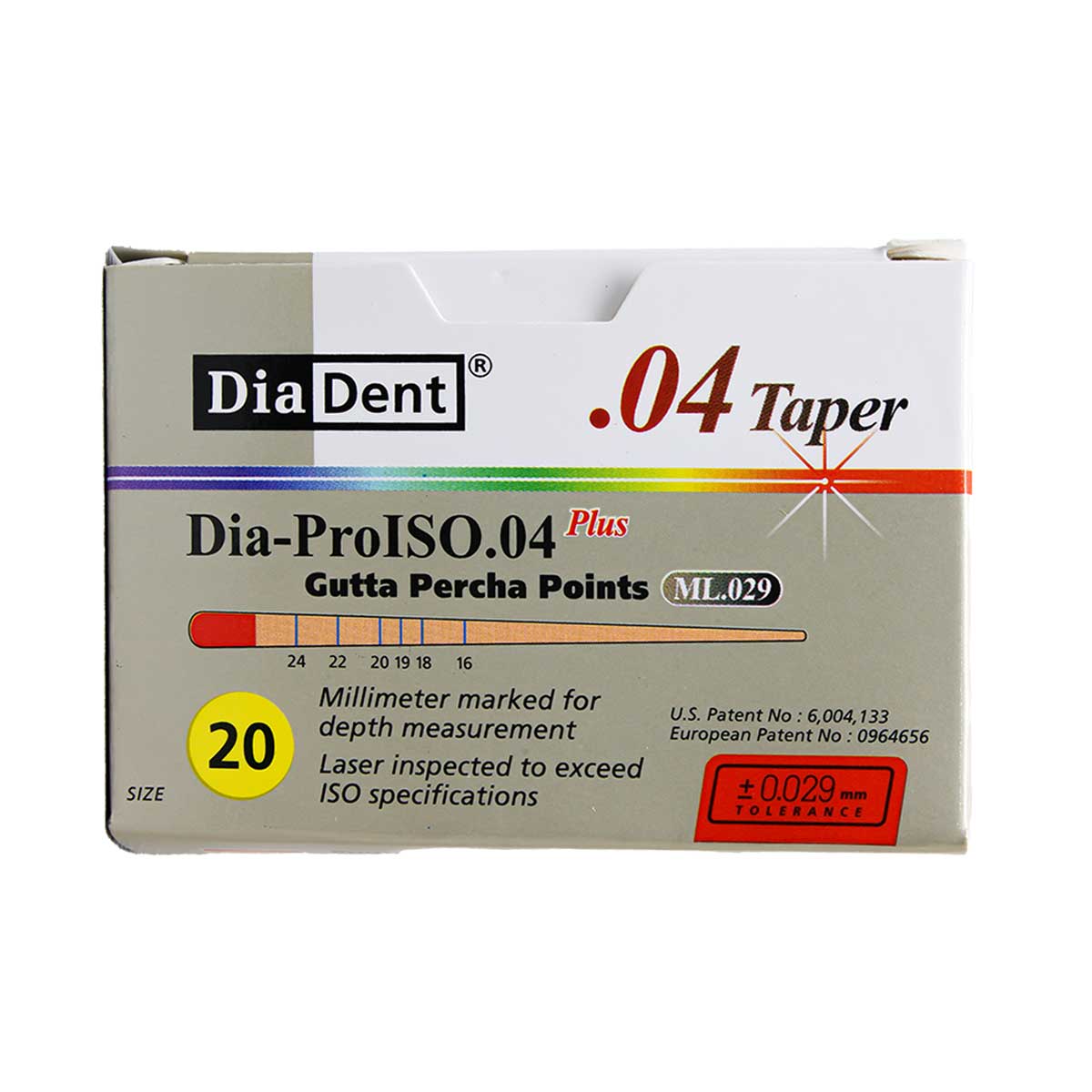 کن گوتا پرکا مدرج تیپر 4% Dia Dent - گوتا پرکا مدرج تیپر 4% برند دیادنت - خرید و قیمت کن گوتا پرکا مدرج تیپر 4 درصد - Gutta Percha Points کن گوتا پرکا مدرج تیپر 4% Dia Dent - گوتا پرکا مدرج تیپر 4% برند دیادنت - خرید و قیمت کن گوتا پرکا مدرج تیپر 4 درصد - Gutta Percha Points