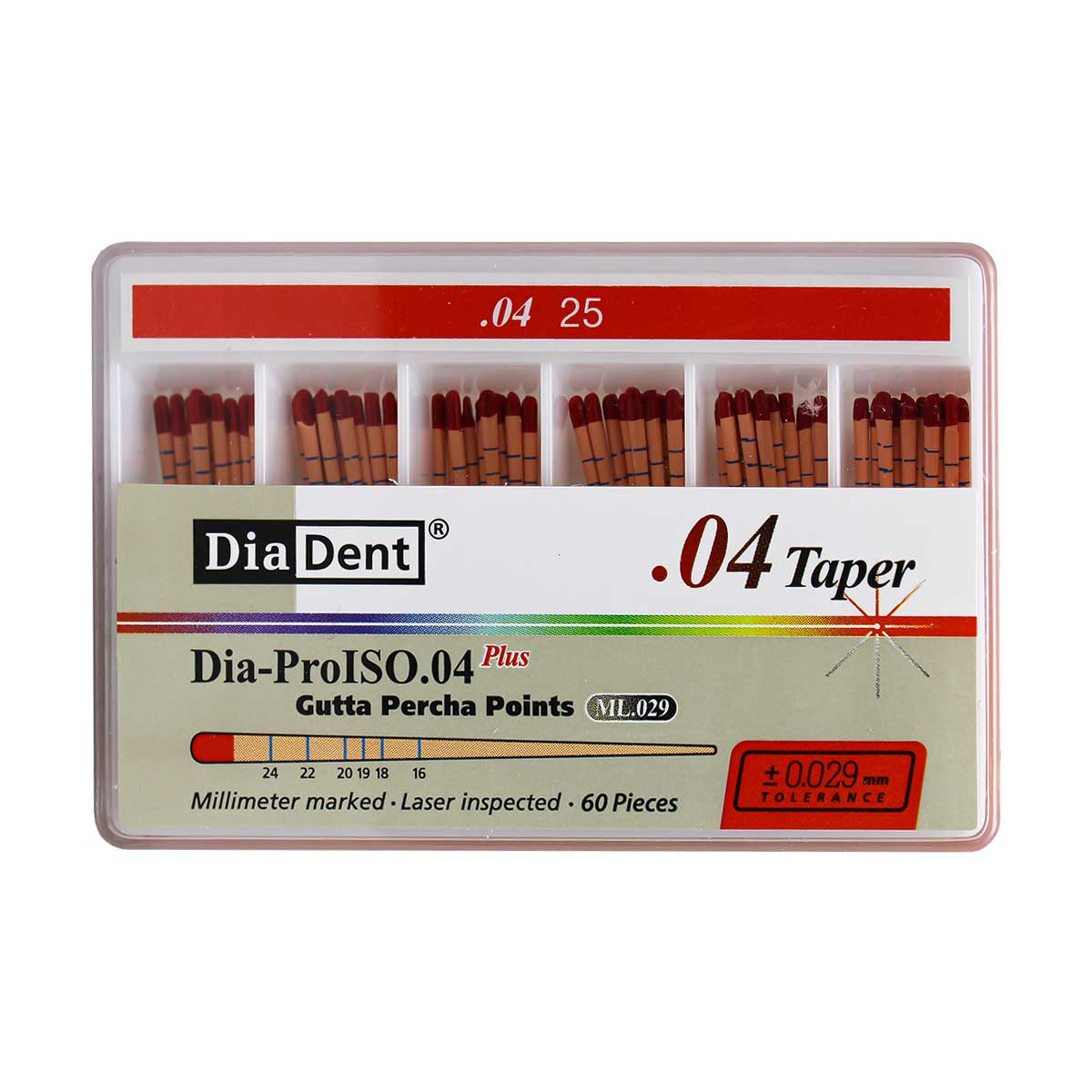 کن گوتا پرکا مدرج تیپر 4% Dia Dent - گوتا پرکا مدرج تیپر 4% برند دیادنت - خرید و قیمت کن گوتا پرکا مدرج تیپر 4 درصد - Gutta Percha Points کن گوتا پرکا مدرج تیپر 4% Dia Dent - گوتا پرکا مدرج تیپر 4% برند دیادنت - خرید و قیمت کن گوتا پرکا مدرج تیپر 4 درصد - Gutta Percha Points