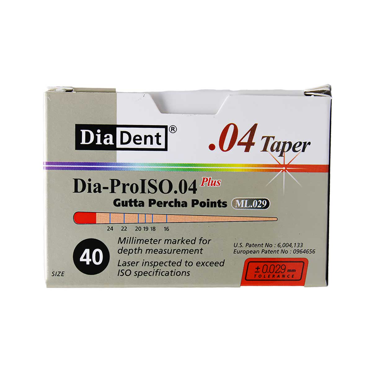 کن گوتا پرکا مدرج تیپر 4% Dia Dent - گوتا پرکا مدرج تیپر 4% برند دیادنت - خرید و قیمت کن گوتا پرکا مدرج تیپر 4 درصد - Gutta Percha Points کن گوتا پرکا مدرج تیپر 4% Dia Dent - گوتا پرکا مدرج تیپر 4% برند دیادنت - خرید و قیمت کن گوتا پرکا مدرج تیپر 4 درصد - Gutta Percha Points